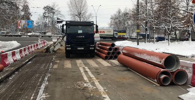 Влаштування нової дощової каналізації – перший етап робіт в рамках капітального ремонту вул. Чорнобильської